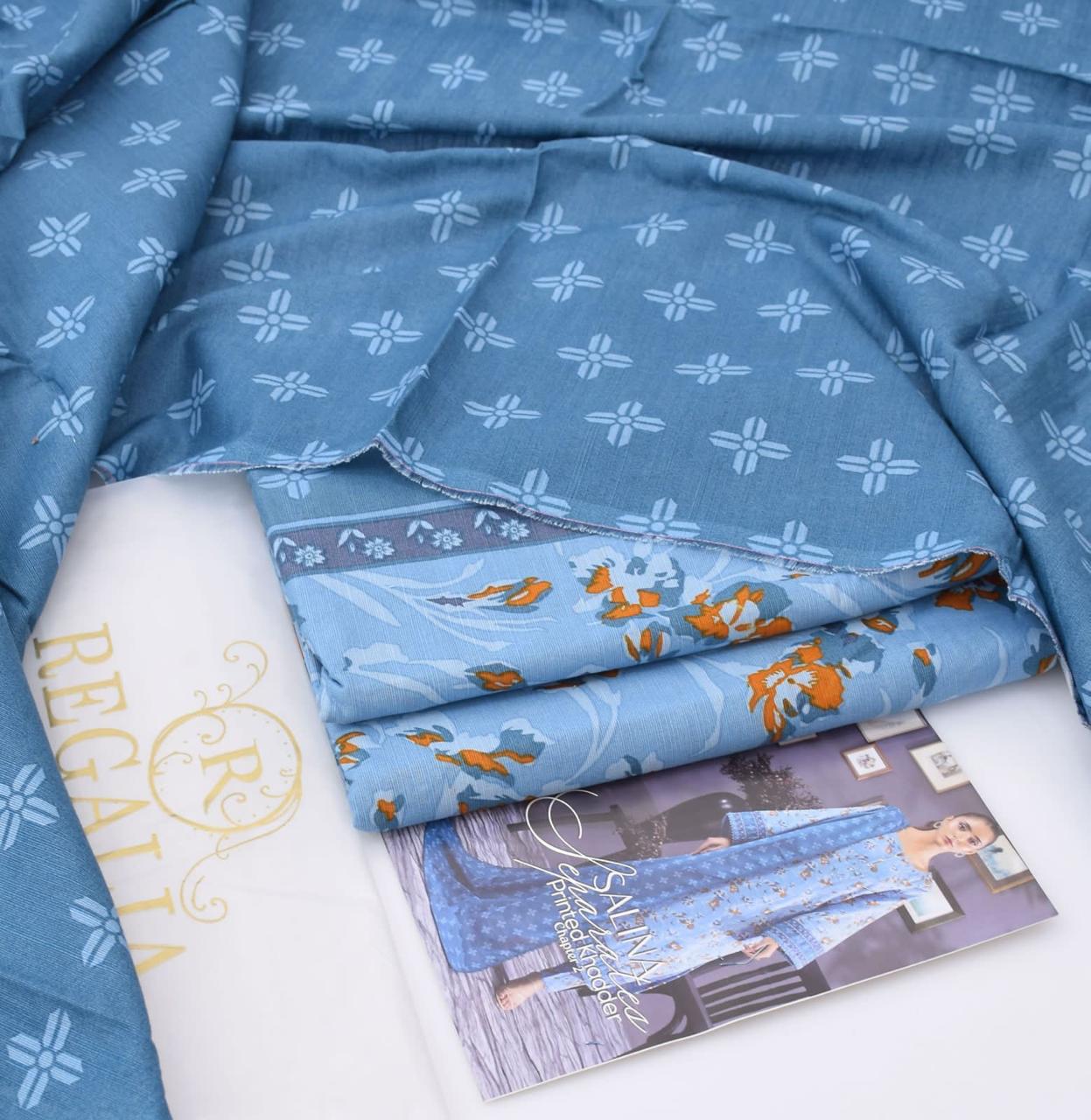 Soft Khaddar 3-Piece Printed Winter Suit (2025 Collection)