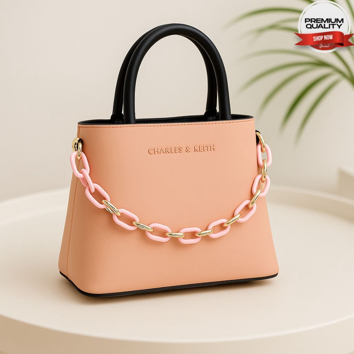 Elegant Premium Shoulder Bag for Women – With Long Strap & Card