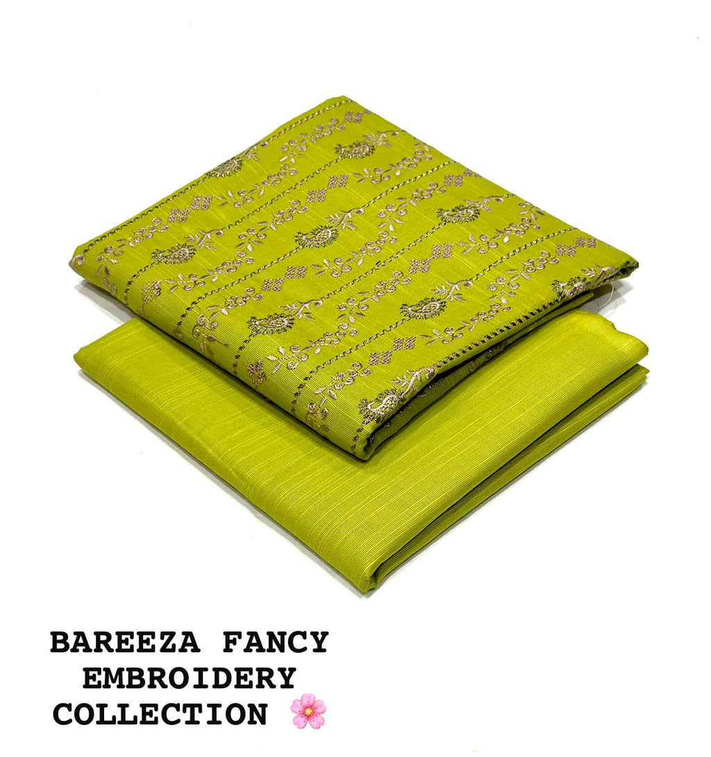 Embroidered Khadar 2-Piece Suit