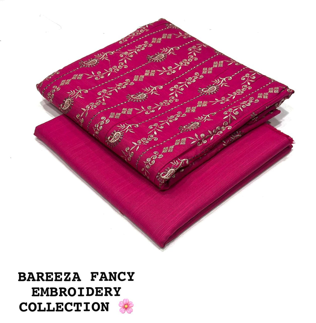 Embroidered Khadar 2-Piece Suit