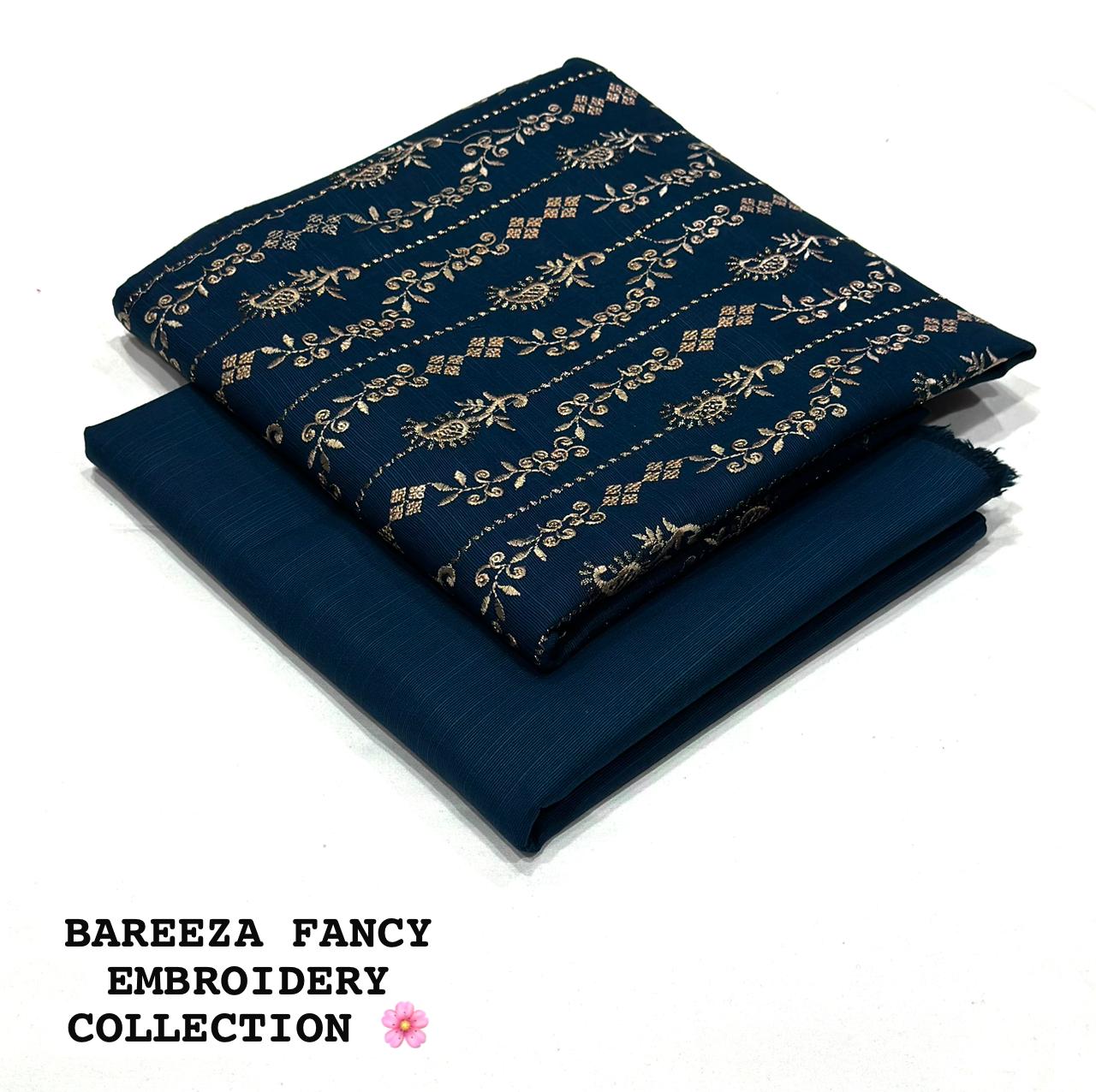 Embroidered Khadar 2-Piece Suit