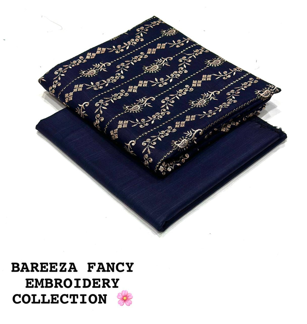 Embroidered Khadar 2-Piece Suit