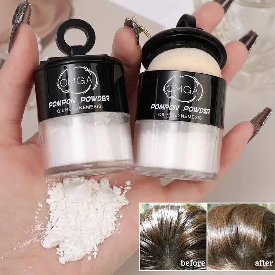 Quick Oil Control Hair Powder – Refresh & Volumize Instantly