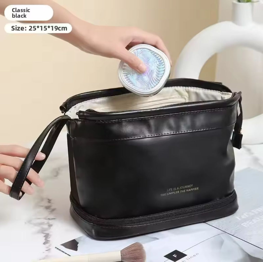 Premium Toiletries Organizer Makeup Bag – Portable, Stylish, and Easy to Clean