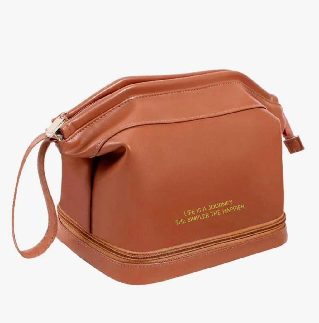 Premium Toiletries Organizer Makeup Bag – Portable, Stylish, and Easy to Clean