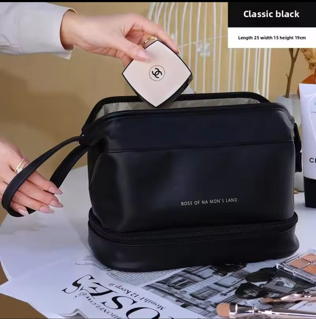 Premium Toiletries Organizer Makeup Bag – Portable, Stylish, and Easy to Clean