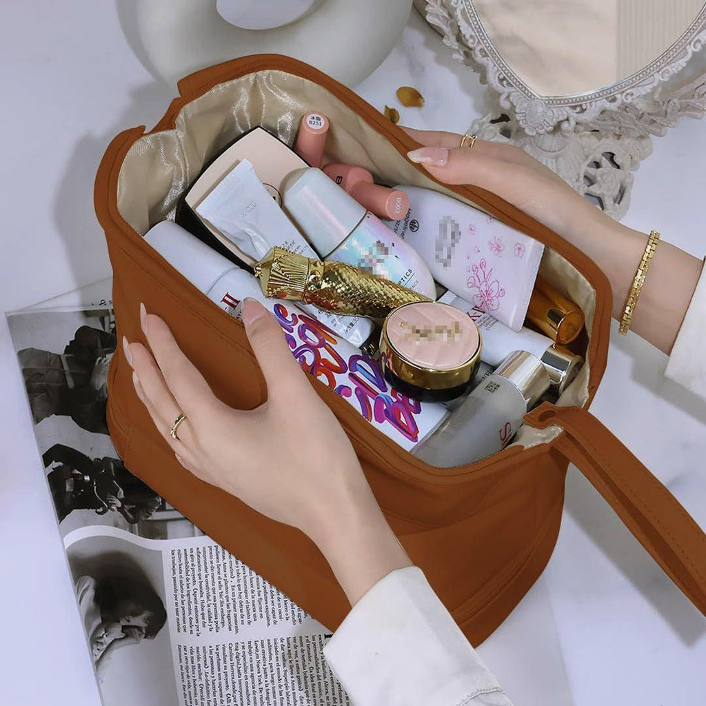 Premium Toiletries Organizer Makeup Bag – Portable, Stylish, and Easy to Clean