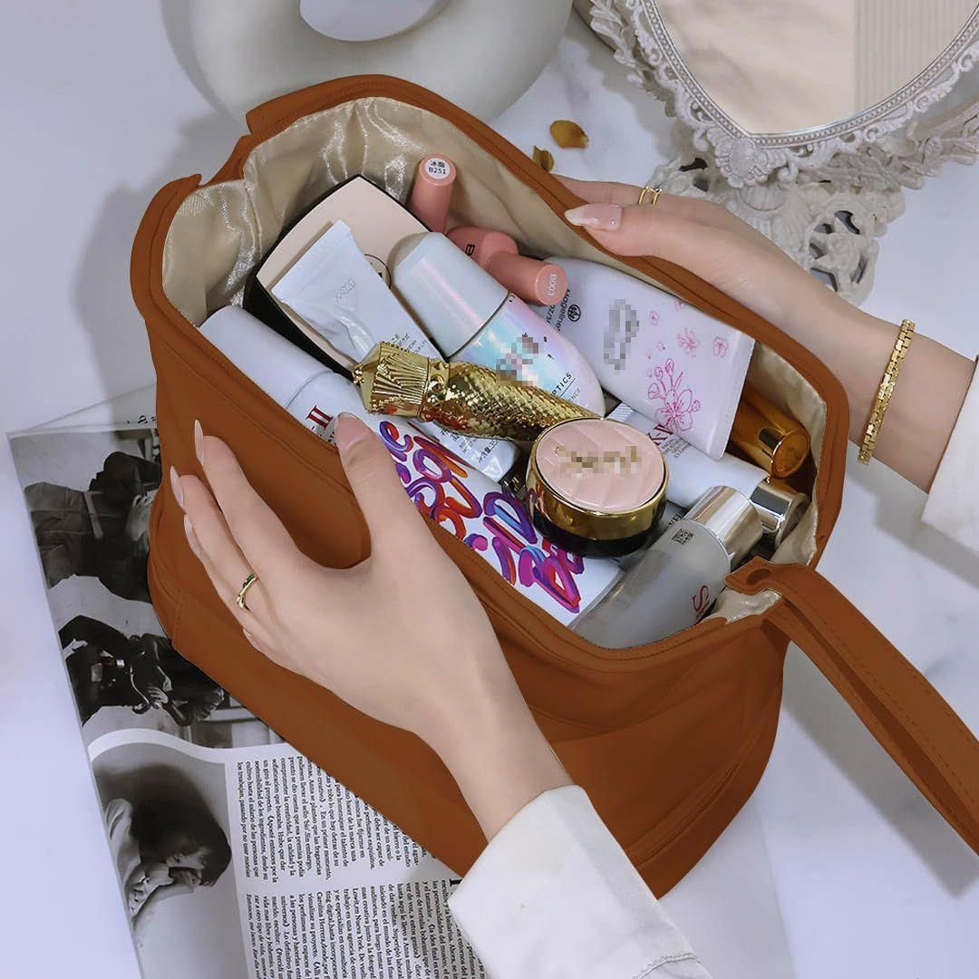 Premium Toiletries Organizer Makeup Bag – Portable, Stylish, and Easy to Clean