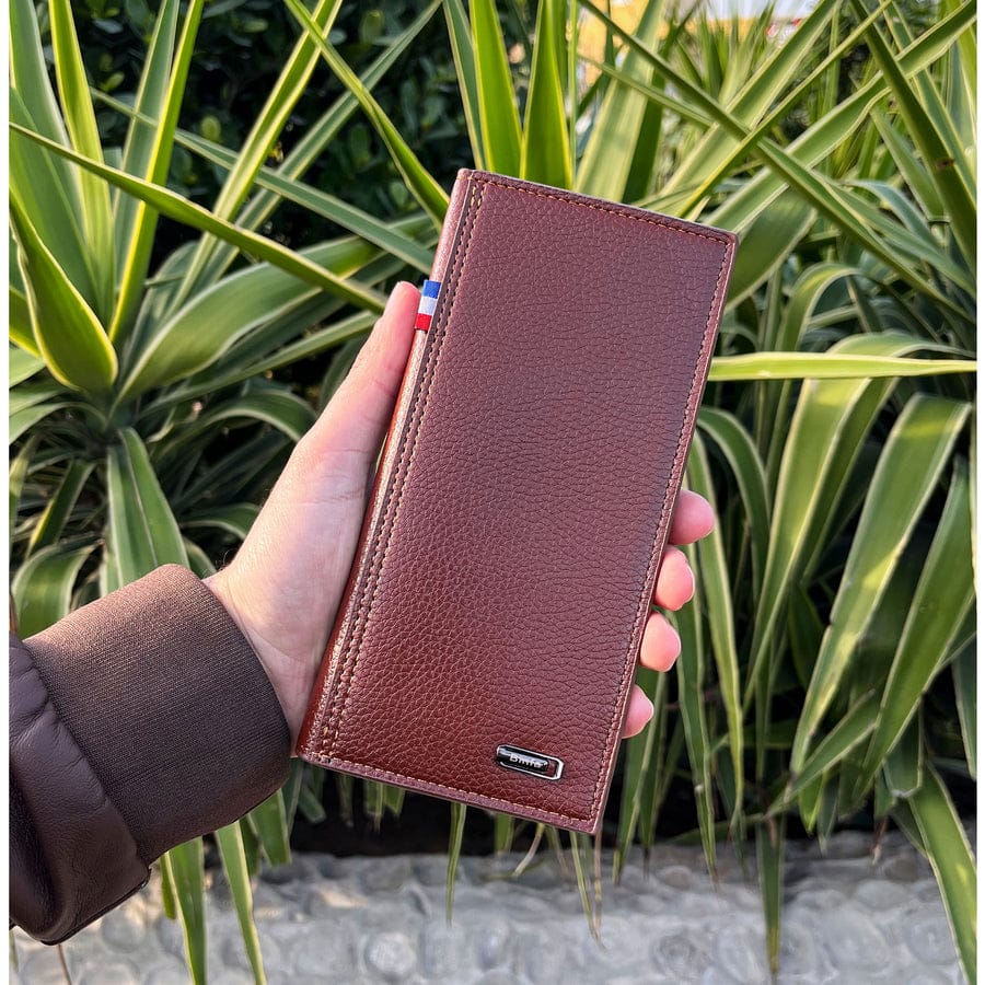Classic Bowesi Style Long Wallet – Spacious Card Mobile Holder