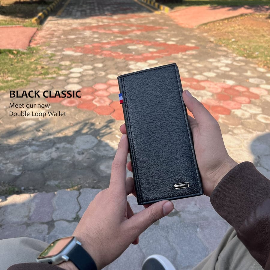 Classic Bowesi Style Long Wallet – Spacious Card Mobile Holder