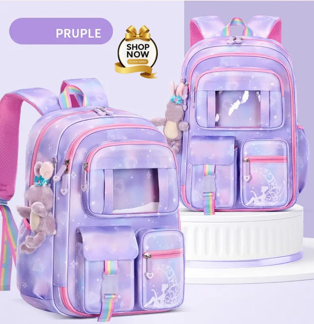 Multi-Purpose School & Travel Bag with Stylish Lock
