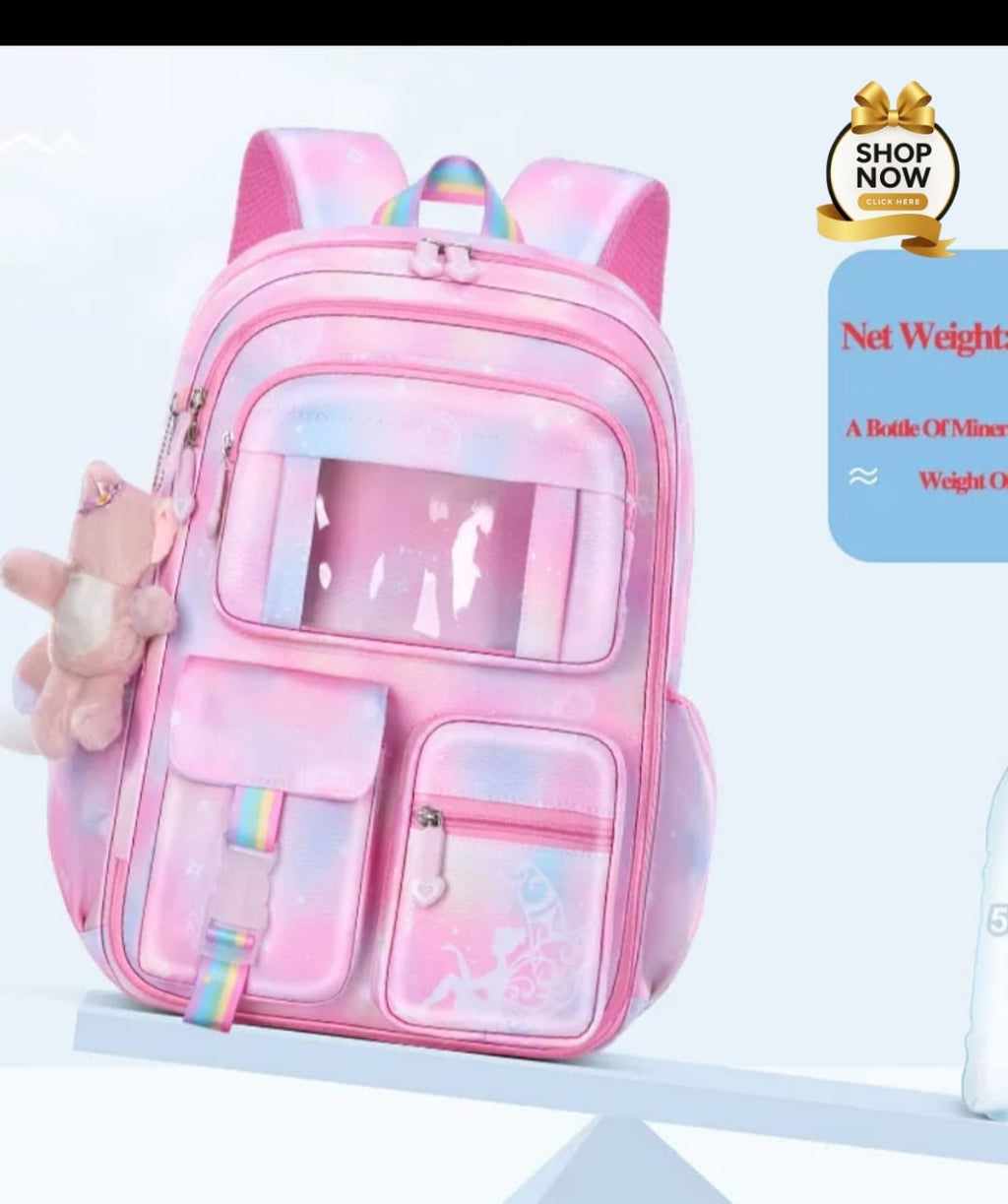 Multi-Purpose School & Travel Bag with Stylish Lock