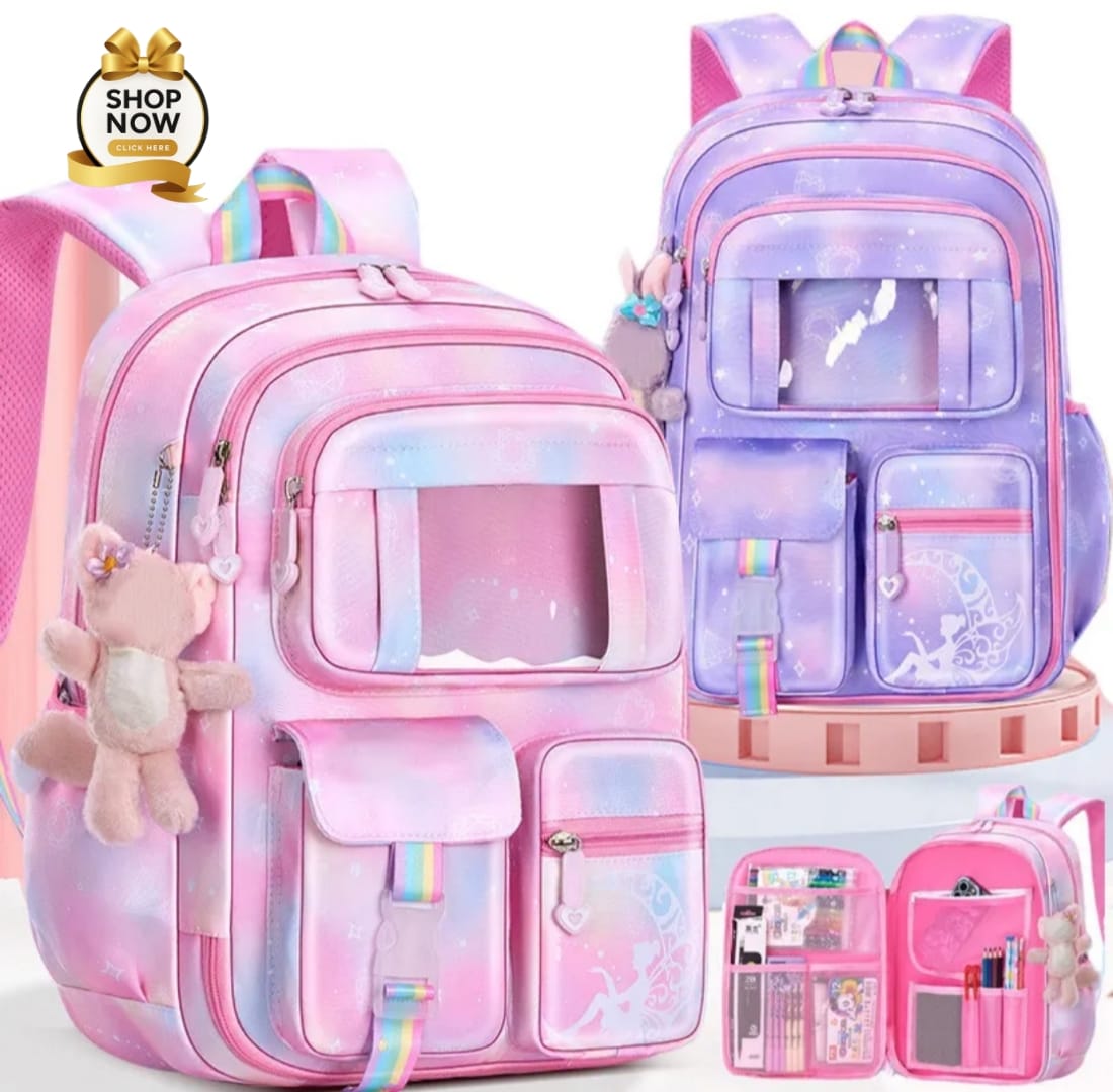 Multi-Purpose School & Travel Bag with Stylish Lock