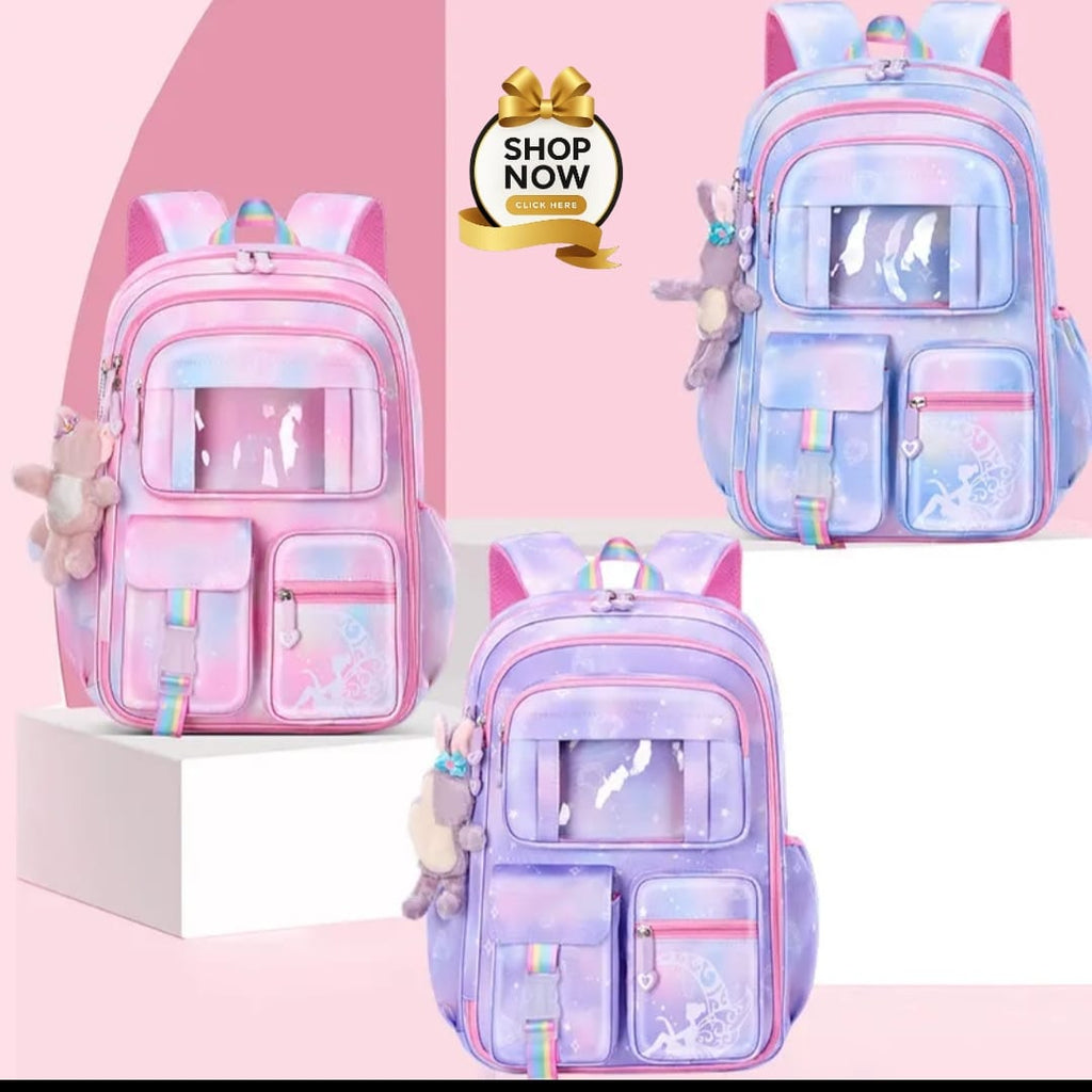 Multi-Purpose School & Travel Bag with Stylish Lock