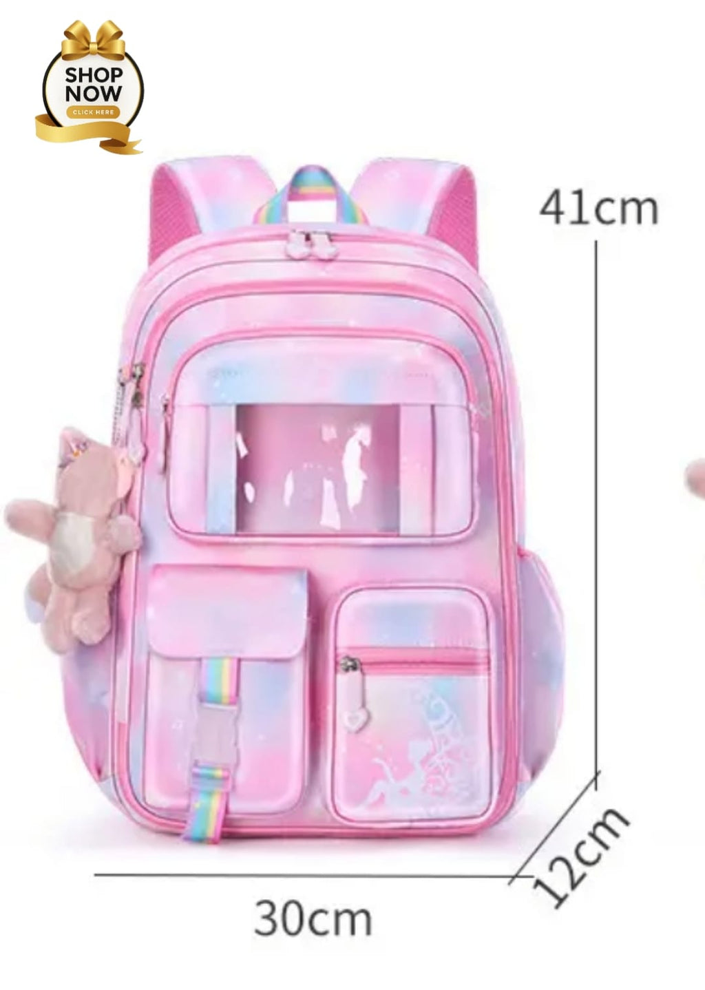 Multi-Purpose School & Travel Bag with Stylish Lock