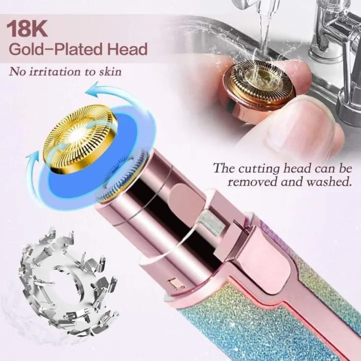 Flawless 2-in-1 Eyebrow and Facial Hair Remover