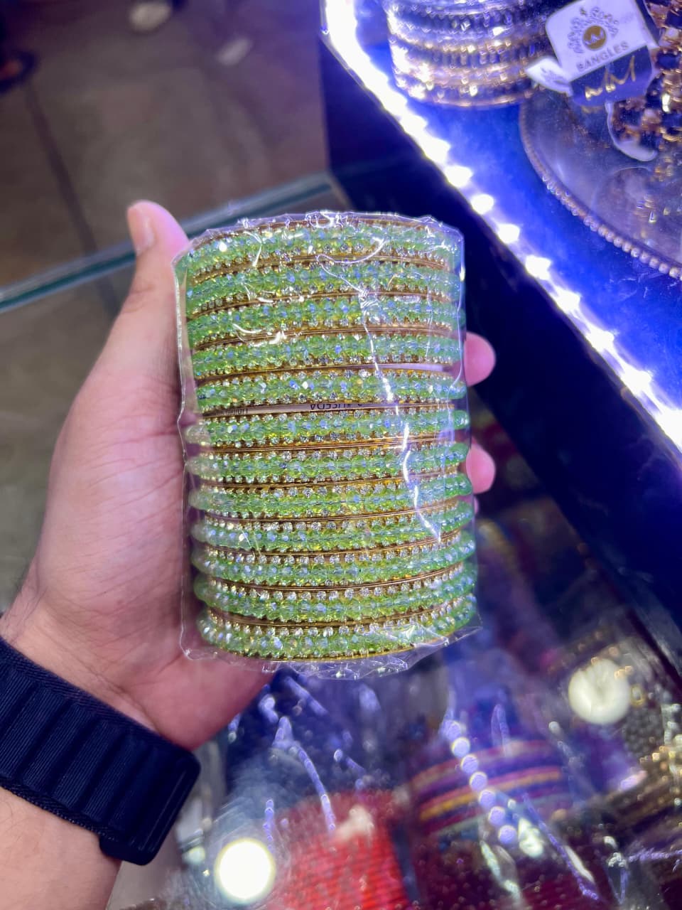 Elegant 12-Piece Fancy Kara Set for Women – Premium Bangles in Multiple Sizes