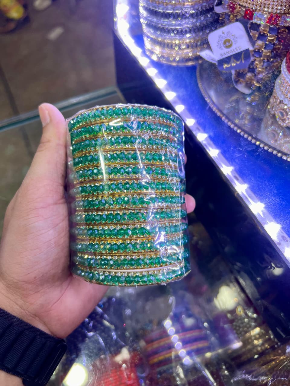 Elegant 12-Piece Fancy Kara Set for Women – Premium Bangles in Multiple Sizes