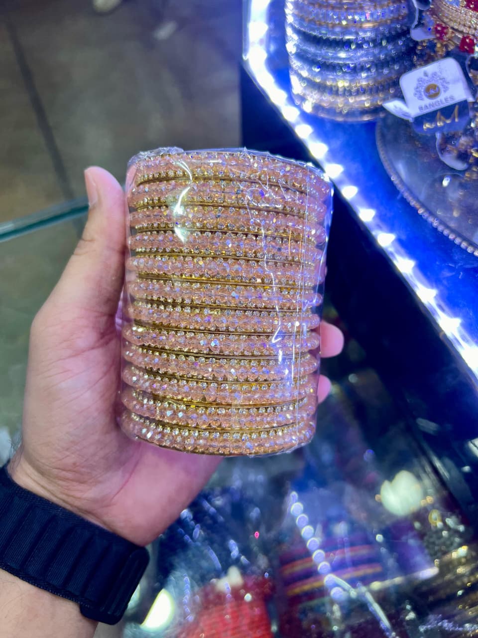 Elegant 12-Piece Fancy Kara Set for Women – Premium Bangles in Multiple Sizes