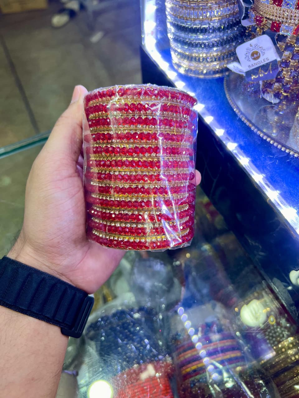 Elegant 12-Piece Fancy Kara Set for Women – Premium Bangles in Multiple Sizes