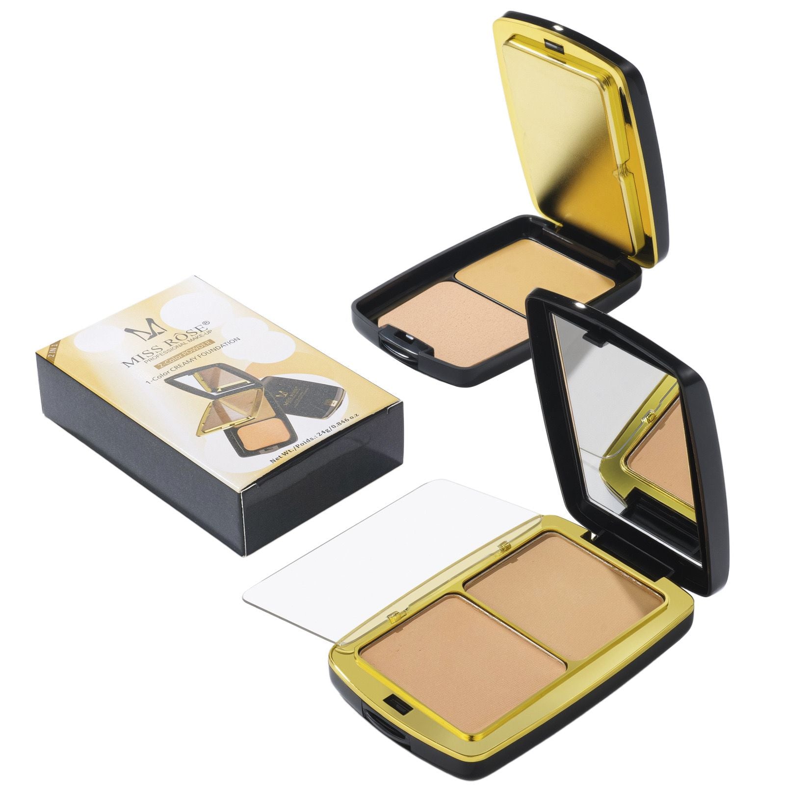 3 in 1 Face Perfection Kit – Dual Powder & Cream Foundation