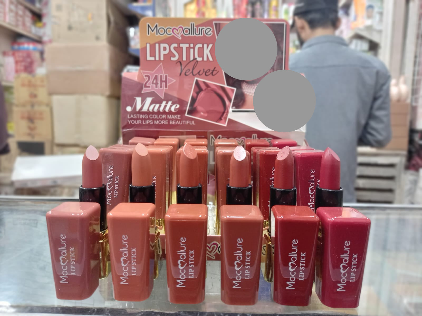 6-Piece Velvet Matte Lipstick Set – Long-Lasting Waterproof Shades 2025