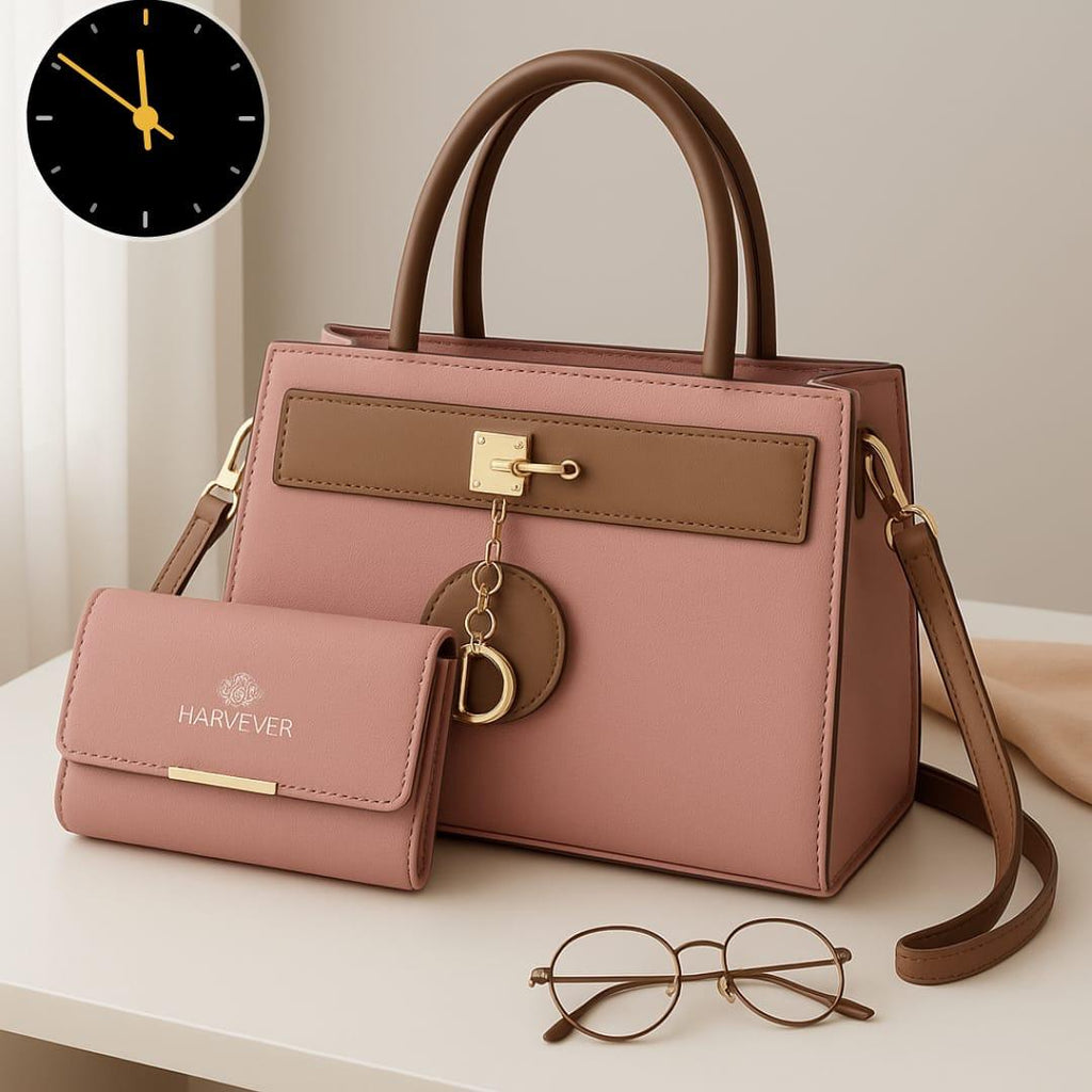 Premium 2-Piece Designer Handbag Set for Girls