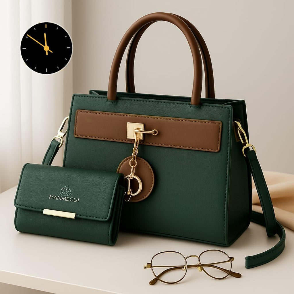 Premium 2-Piece Designer Handbag Set for Girls