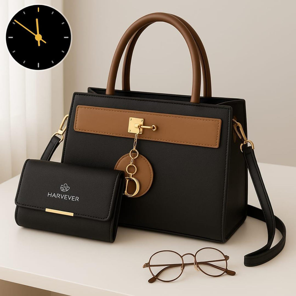 Premium 2-Piece Designer Handbag Set for Girls