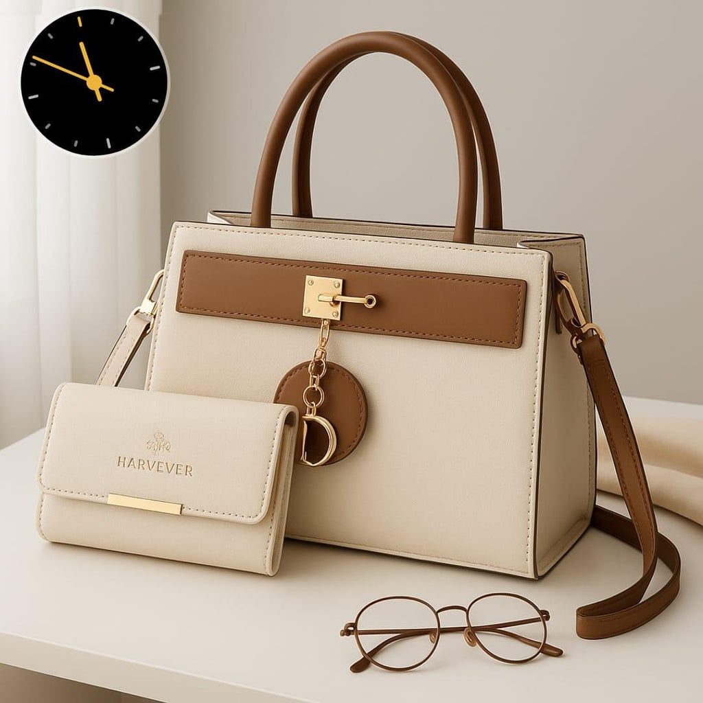 Premium 2-Piece Designer Handbag Set for Girls