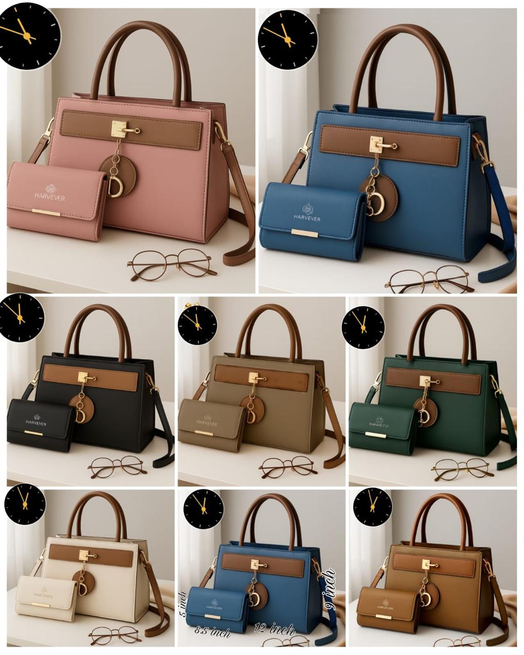 Premium 2-Piece Designer Handbag Set for Girls