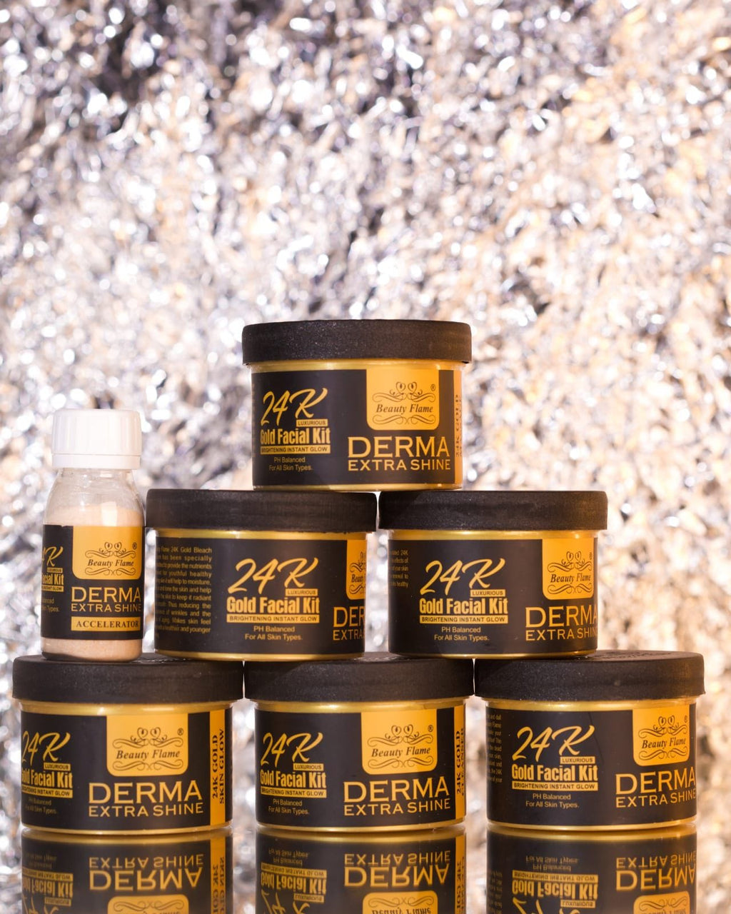 24K Gold Facial Kit – Instant Glow & Radiant Skin Care Treatment 2025