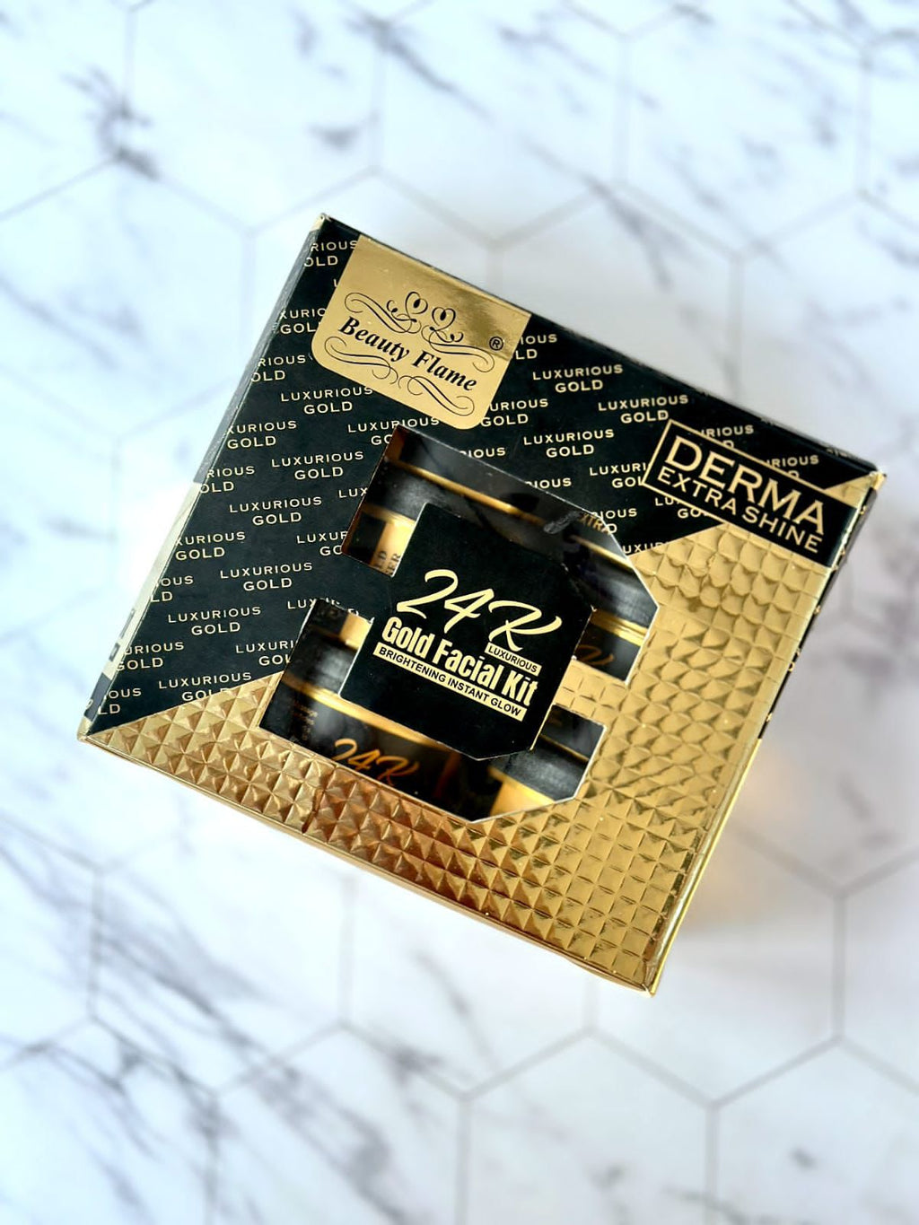 24K Gold Facial Kit – Instant Glow & Radiant Skin Care Treatment 2025