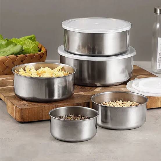 5-Piece Stainless Steel Bowl Set