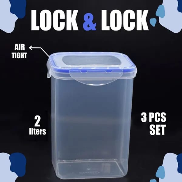 3-in-1 Airtight Food Storage Container