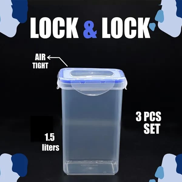 3-in-1 Airtight Food Storage Container