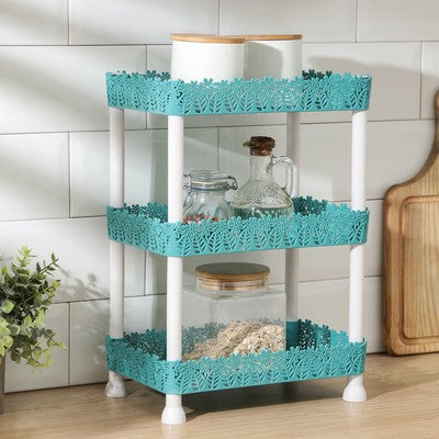 4-Layer Multipurpose Storage Trolley & Organizer Rack