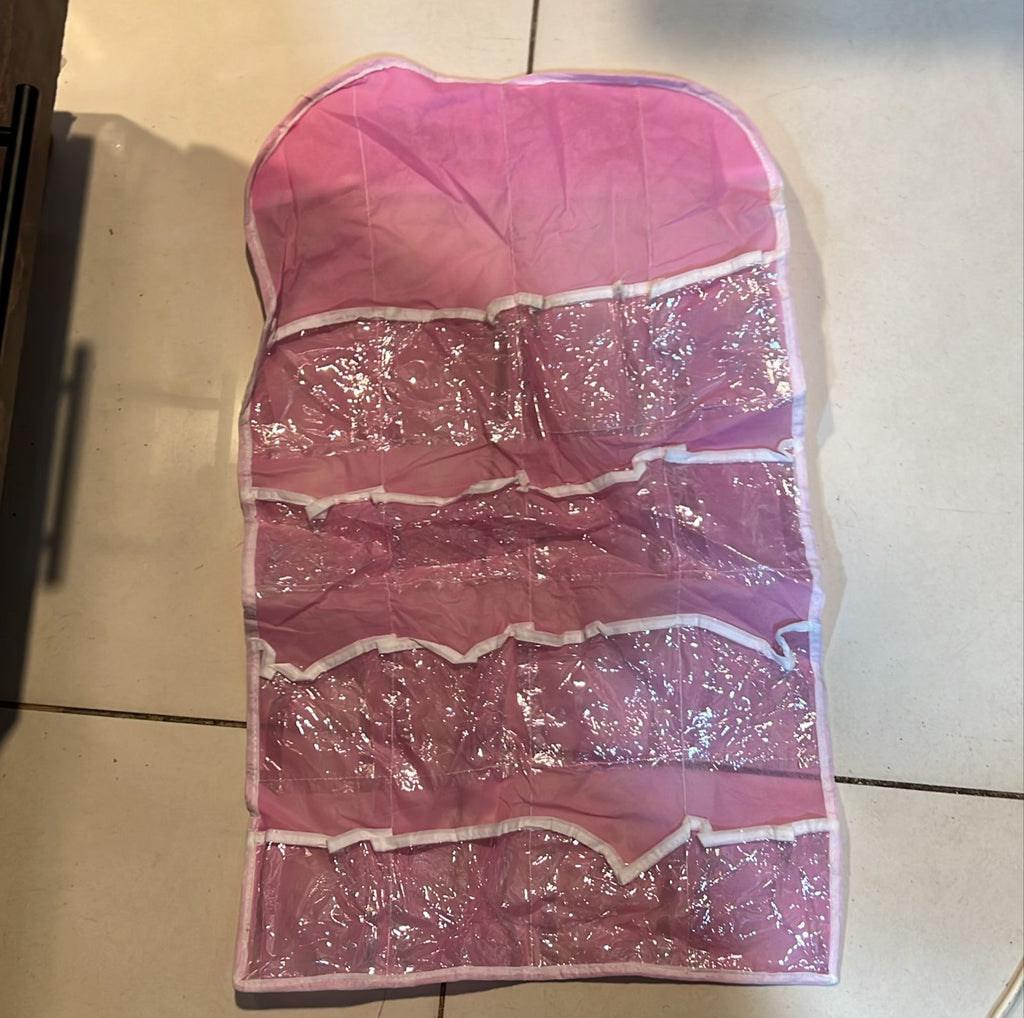 16-Pocket Hanging Organizer for Clothes, Shoes,Accessories.