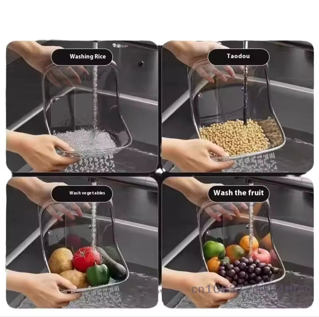 Acrylic Multi-Purpose Drain Basket