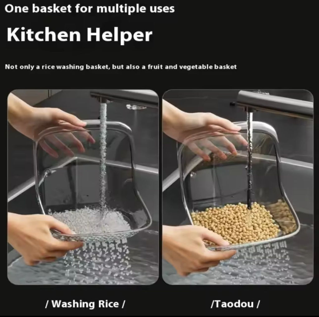 Acrylic Multi-Purpose Drain Basket