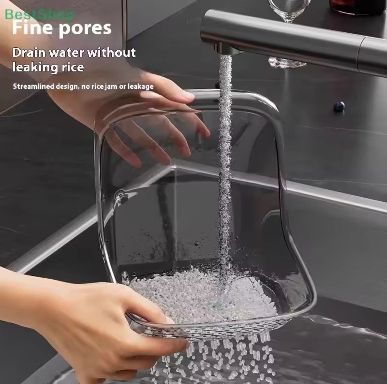 Acrylic Multi-Purpose Drain Basket