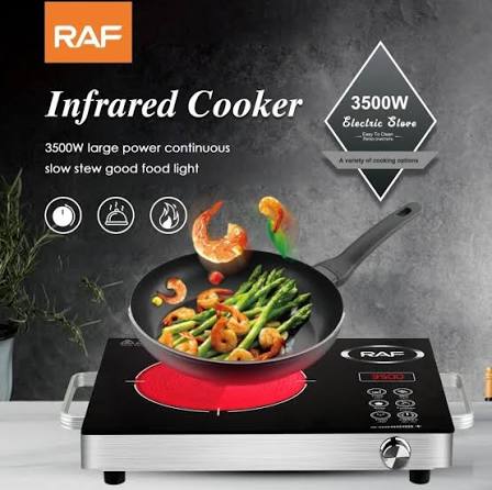 Infrared Electric Stove Hot Plate – Portable Single Burner Cooker