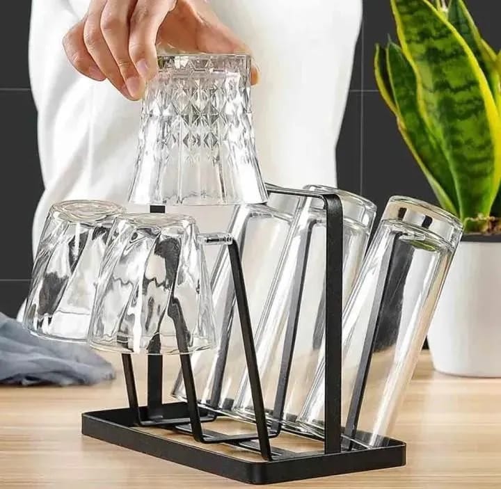 Elegant Glass Stand – Stylish Multi-Purpose Holder