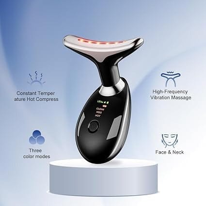 Digital Face and Neck Massager – 3 Functional Modes for Radiant Skin