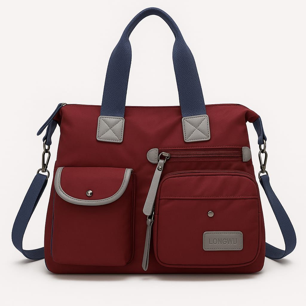 High Quality Multipurpose Parachute Handbag for Women – Spacious Imported Mother Bag