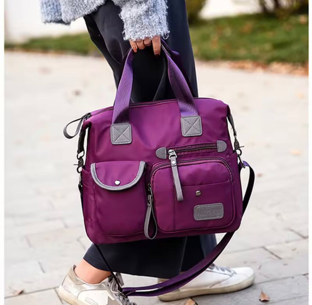 High Quality Multipurpose Parachute Handbag for Women – Spacious Imported Mother Bag