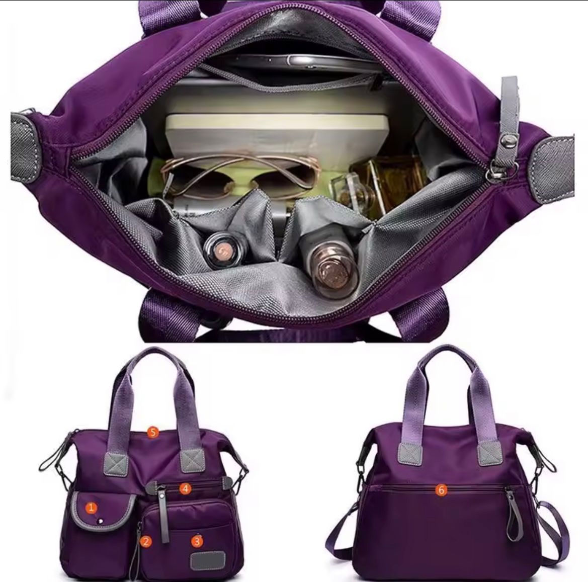 High Quality Multipurpose Parachute Handbag for Women – Spacious Imported Mother Bag