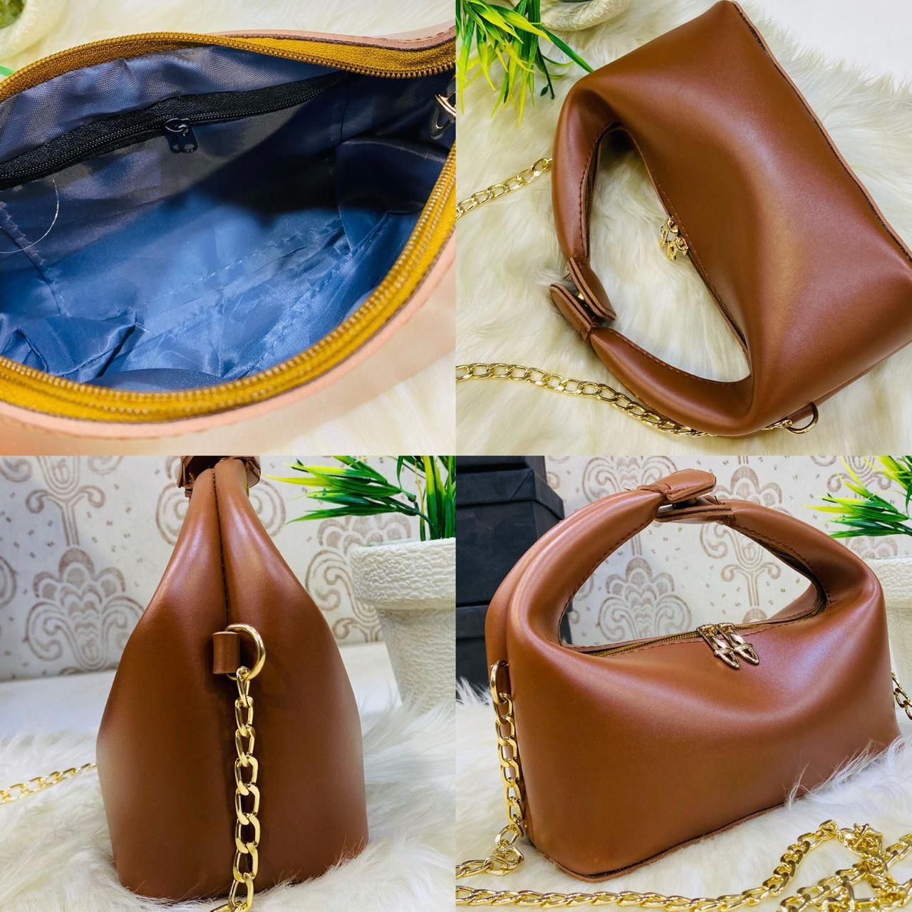 Elegant Master Quality Shoulder Bag for Girls – Stylish Medium Size Handbag with Long Chain