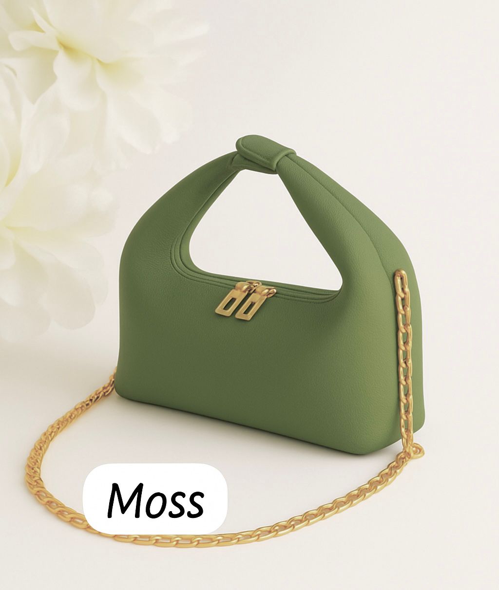 Elegant Master Quality Shoulder Bag for Girls – Stylish Medium Size Handbag with Long Chain