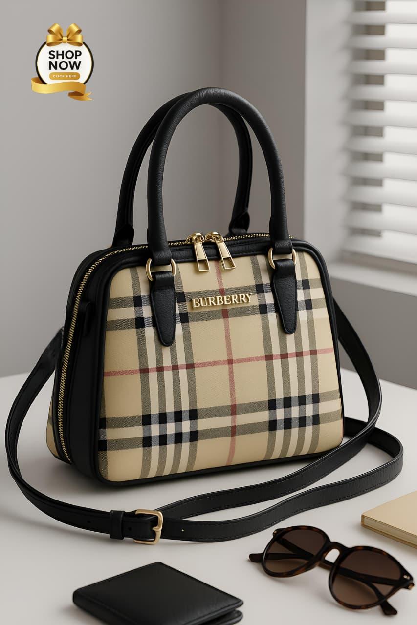 Premium Shoulder Handbag for Girls – Elegant Design with Long Strap & Unique Handle